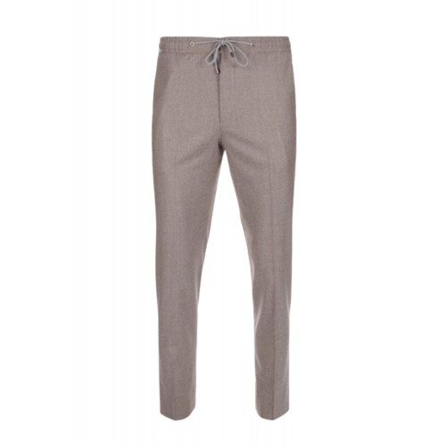 PANTALONI CORNELIANI, Wool Fabric, Beige PANTALONI CORNELIANI, Wool Fabric, Beige