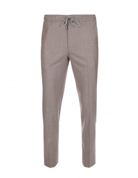 PANTALONI CORNELIANI, Wool Fabric, Beige - 264L252618116029