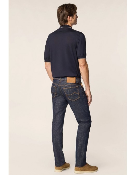 Jeans JACOB COHEN, Bard Regular-Slim 5 Pocket Jeans in Dark Blue - 26EPJUMQM004030S4332R1100D