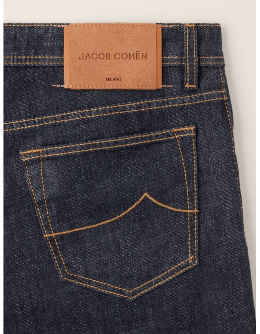 Jeans JACOB COHEN, Bard Regular-Slim 5 Pocket Jeans in Dark Blue - 26EPJUMQM004030S4332R1100D