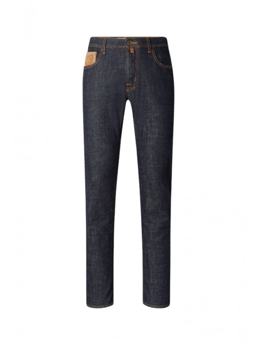 Jeans JACOB COHEN, Bard Regular-Slim 5 Pocket Jeans in Dark Blue - 26EPJUMQM004030S4332R1100D