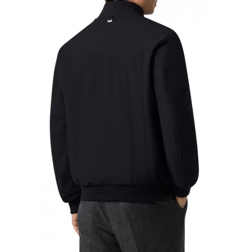 JACHETA CORNELIANI, Two way zipper, Poliamida, Negru JACHETA CORNELIANI, Two way zipper, Poliamida, Negru
