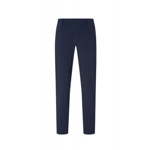 PANTALONI CORNELIANI, technical wool chinos, Navy Blue