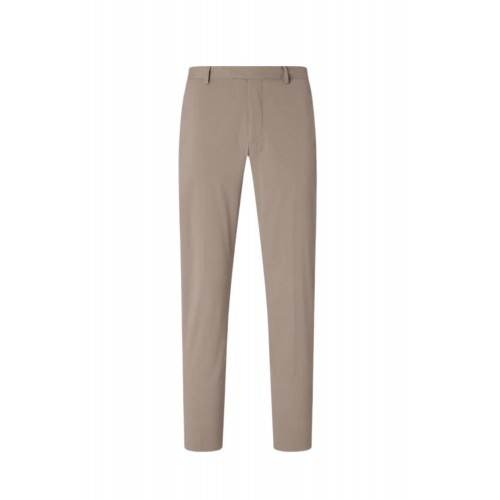 PANTALONI CORNELIANI, technical wool chinos, Dark Beige