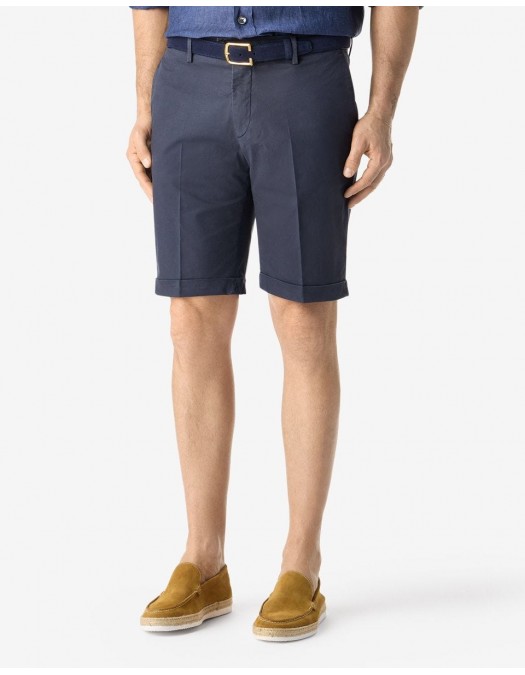 Pantaloni scurti CORNELIANI, Bermuda Short, Clasic, Bleumarin - 274ED32720127001