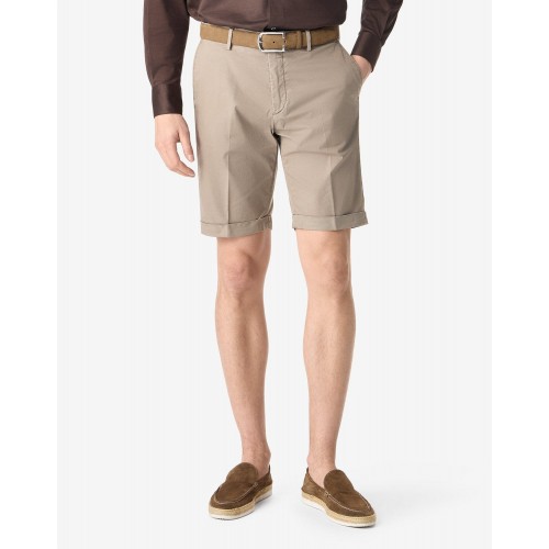 Pantaloni scurti CORNELIANI, Bermuda Short, Clasic, Bej