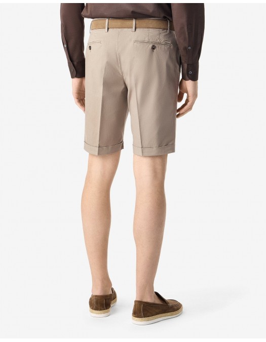 Pantaloni scurti CORNELIANI, Bermuda Short, Clasic, Bej - 274ED32720127029