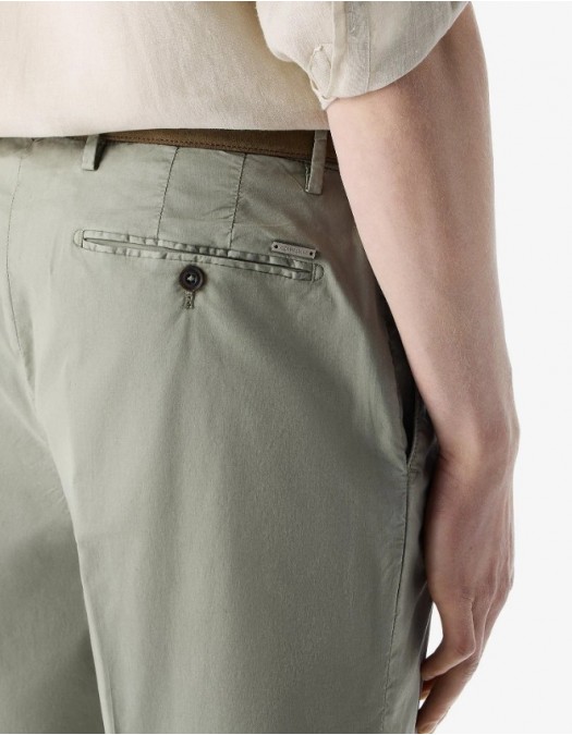 Bermude CORNELIANI, Garment-dyed light green - 274ED32720127053