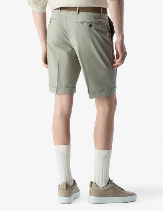 Bermude CORNELIANI, Garment-dyed light green - 274ED32720127053