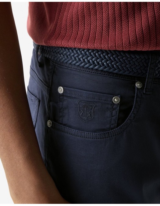 Jeans CORNELIANI, dyed stretch cotton jeans, Bleumarin - 274JL22720172001