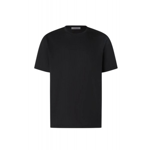 Tricou CORNELIANI, crew neck pure cotton t-shirt, Negru