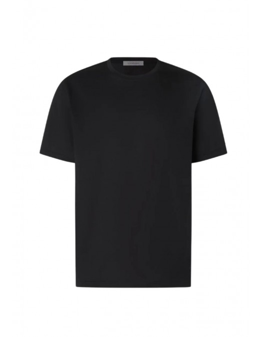 Tricou CORNELIANI, crew neck pure cotton t-shirt, Negru - 27G5002725000020
