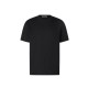 Tricou CORNELIANI, crew neck pure cotton t-shirt, Negru - 27G5002725000020