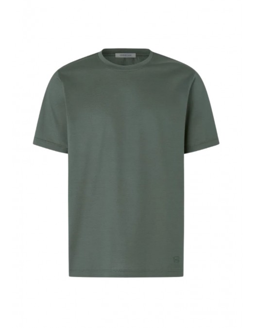 Tricou CORNELIANI, crew neck pure cotton t-shirt, Verde - 27G5002725000050