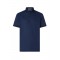 Tricou CORNELIANI, button-up lisle thread polo shirt, Bleumarin