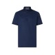 Tricou CORNELIANI, button-up lisle thread polo shirt, Bleumarin - 27G5012725000001