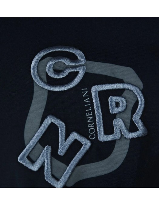 Tricou CORNELIANI, Navy Blue - 27G5852725038001