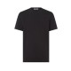 Tricou CORNELIANI, Black crew neck stretch cotton jersey t-shirt - 27G5862725028020