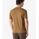 Tricou CORNELIANI, Ochre crew neck stretch cotton jersey - 27G5862725028033