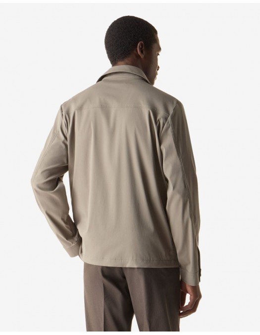 JACHETA CORNELIANI, Brown technical wool, Bej - 27LI232718523029