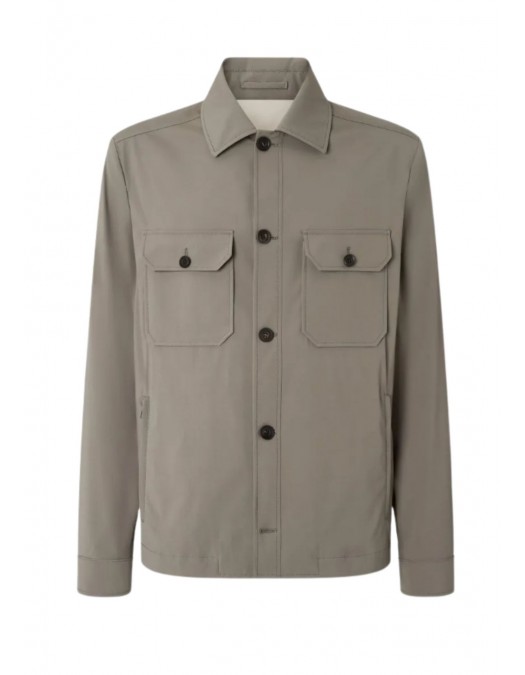 JACHETA CORNELIANI, Brown technical wool, Bej - 27LI232718523029