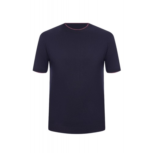 Tricou CORNELIANI, Black crew neck 