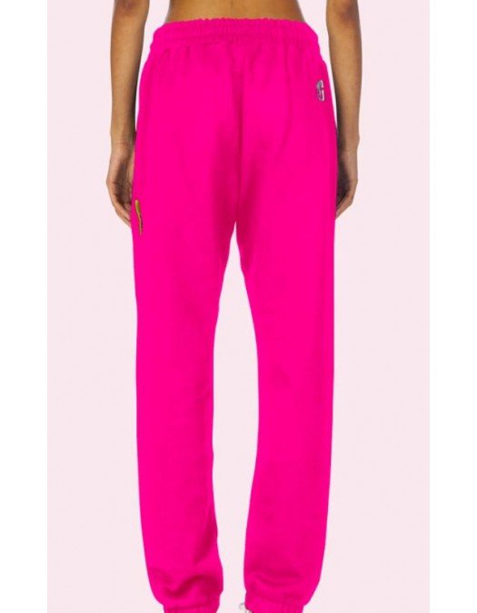 Pantaloni Barrow, Pink, Logo Atasat - 28014135