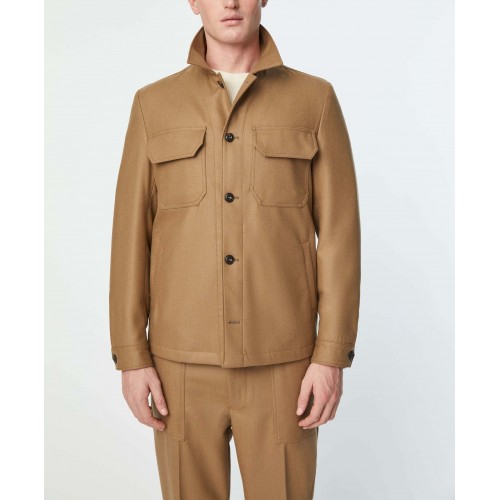 Jacheta L.B.M 1911, Untreated Overshirt, Wool, Brown Jacheta L.B.M 1911, Untreated Overshirt, Wool, Brown