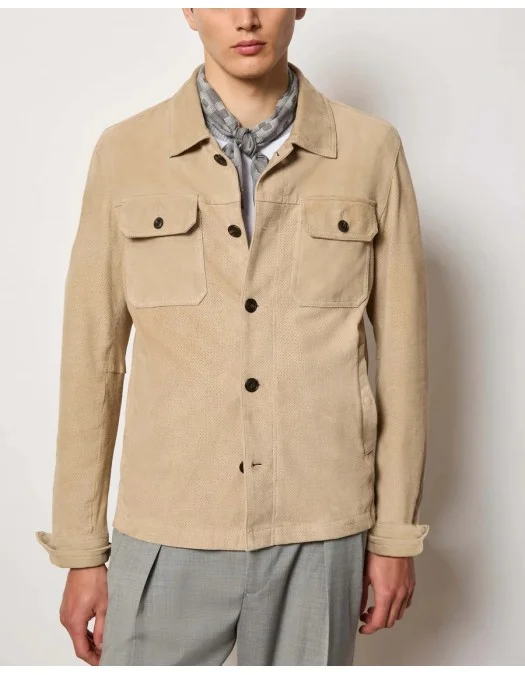 Geaca L.B.M 1911, Leather, Beige Earth - 5900522895 Geaca L.B.M 1911, Leather, Beige Earth - 5900522895