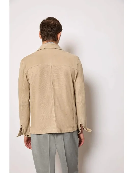 Geaca L.B.M 1911, Leather, Beige Earth - 5900522895 Geaca L.B.M 1911, Leather, Beige Earth - 5900522895