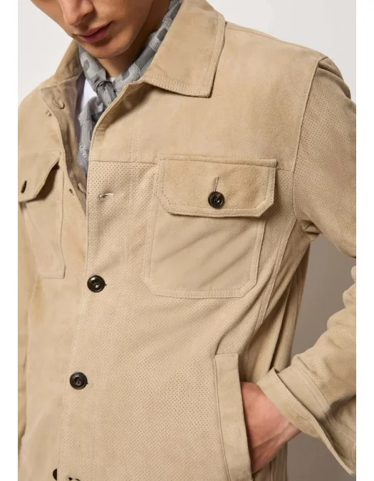 Geaca L.B.M 1911, Leather, Beige Earth - 5900522895 Geaca L.B.M 1911, Leather, Beige Earth - 5900522895
