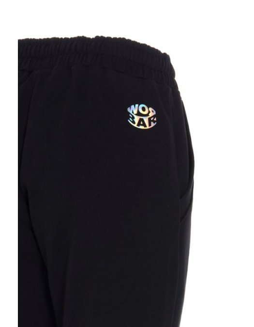 Pantaloni Barrow, Black, Logo Print Colorat - 29157110