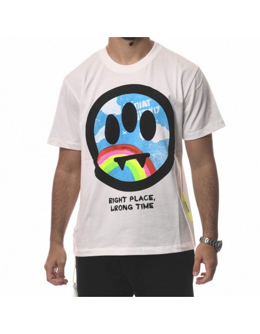 TRICOU BARROW, Planet Print, Alb - 29927002 TRICOU BARROW, Planet Print, Alb - 29927002