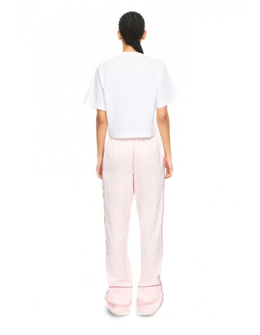 Trcicou OFF WHITE, Bookish Glowing Flower Crop T-shirt - 2AA090S26JER001W102