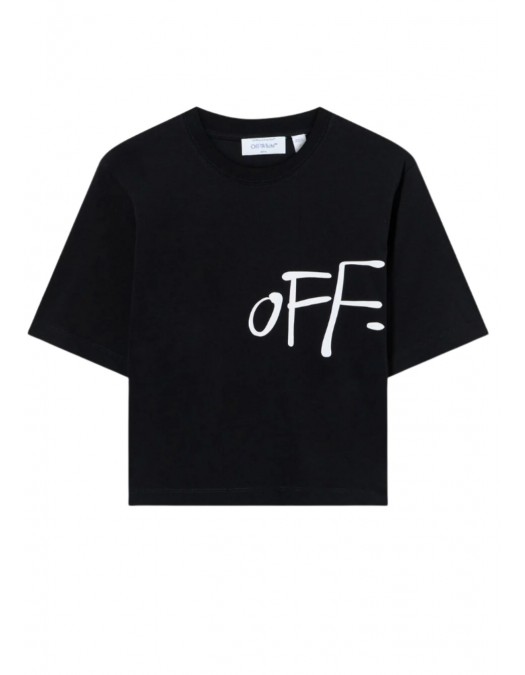 Tricou OFF WHITE, Shared Logo Boxy T-Shirt - 2AA124S26JER005W003