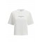Tricou OFF WHITE, White T-shirt with Statement print, Alb