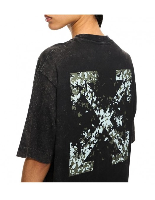 Tricou OFF WHITE, Arrow Confetti Skate T-shirt - 2AA134S26JER001W020