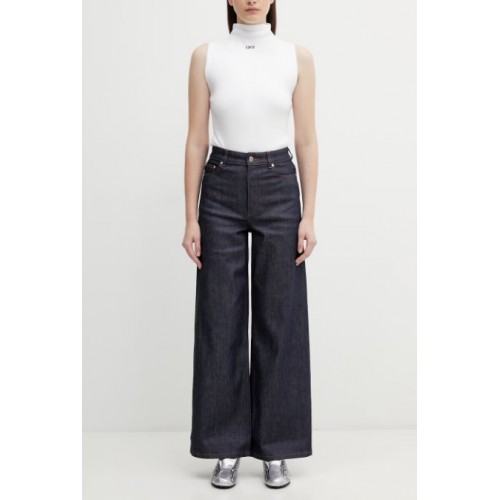 Body OFF WHITE, Cotton bodysuit Off Stamp