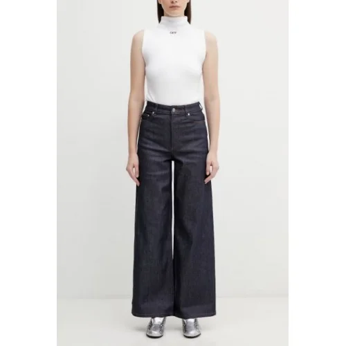 Body OFF WHITE, Cotton bodysuit Off Stamp