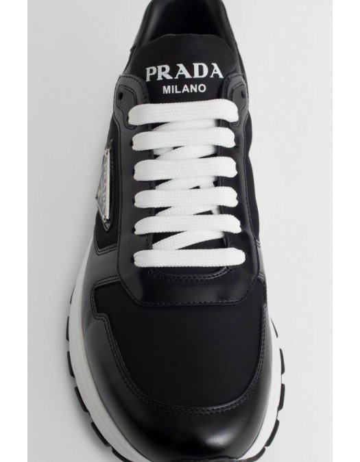Sneakers PRADA, Nylon/calfskin, Black - 2EE3693LF5F0002