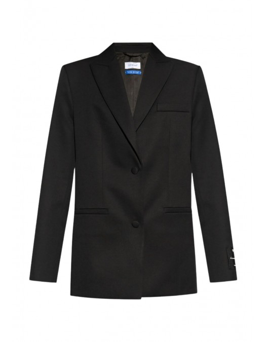 Sacou OFF WHITE,  wool blazer, Negru - 2EF099C99FAB002W003