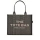 Geanta MARC JACOBS, The Monogram Jacquard, Large, Tote, Black, Beige - 2F4HTT014H05261 Geanta MARC JACOBS, The Monogram Jacquard, Large, Tote, Black, Beige - 2F4HTT014H05261