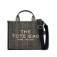 Geanta MARC JACOBS, The Large Jacquard, Tote, Beige, Black - 2F4HTT015H05261 Geanta MARC JACOBS, The Large Jacquard, Tote, Beige, Black - 2F4HTT015H05261