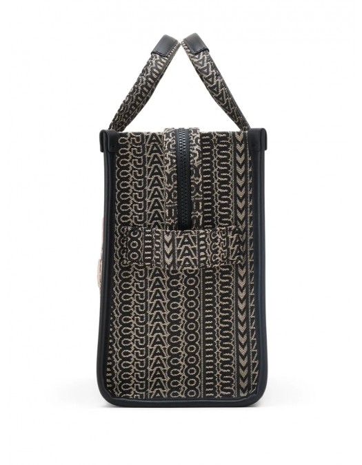 Geanta MARC JACOBS, The Large Jacquard, Tote, Beige, Black - 2F4HTT015H05261 Geanta MARC JACOBS, The Large Jacquard, Tote, Beige, Black - 2F4HTT015H05261