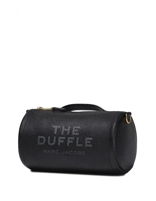 Geanta MARC JACOBS, Small Leather Bag, Duffle Design, Full Black - 2P3HDF003H01001 Geanta MARC JACOBS, Small Leather Bag, Duffle Design, Full Black - 2P3HDF003H01001