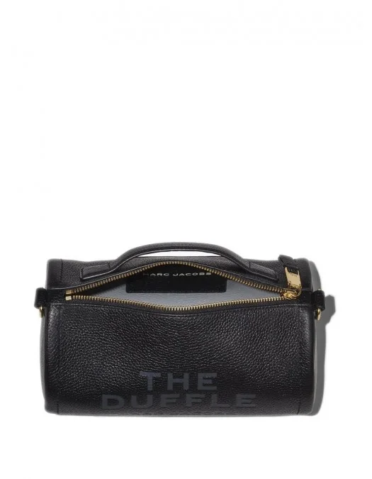 Geanta MARC JACOBS, Small Leather Bag, Duffle Design, Full Black - 2P3HDF003H01001 Geanta MARC JACOBS, Small Leather Bag, Duffle Design, Full Black - 2P3HDF003H01001