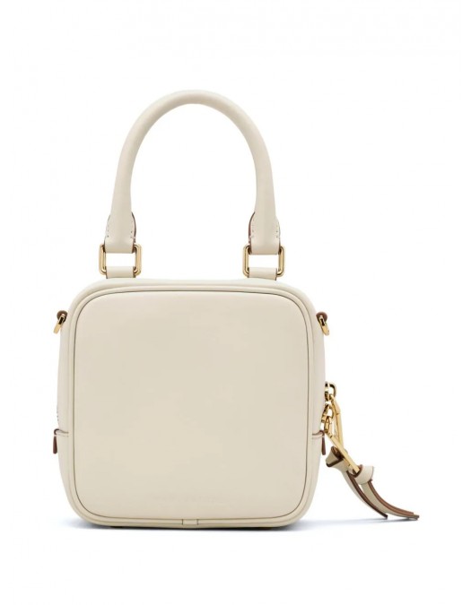 Geanta MARC JACOBS, Leather Cube, Light Beige - 2P4HCR015H02123