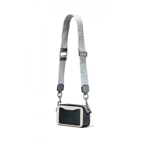 Geanta MARC JACOBS,  Small Leather Bag, White Silver