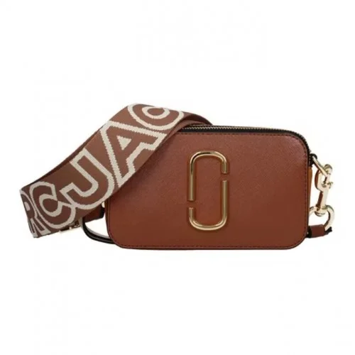 Geanta MARC JACOBS, Small Leather Bag, Maro