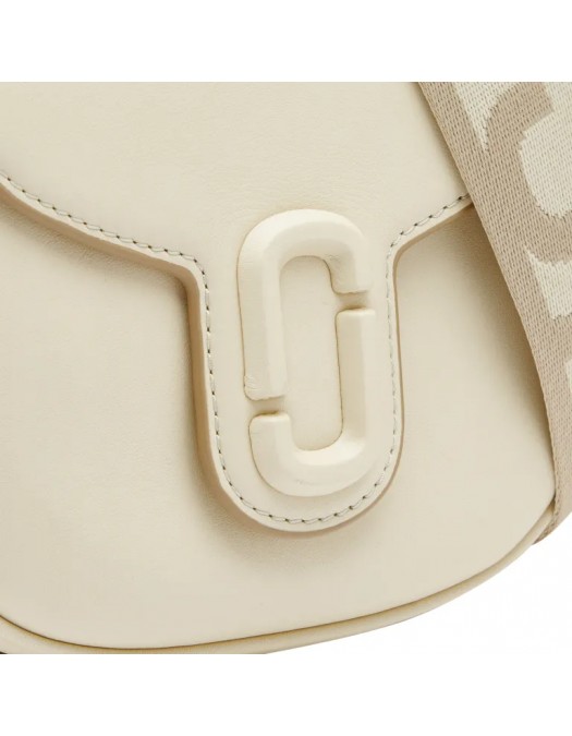 Geanta MARC JACOBS, Cross Body, Small, Saddle Design, Cloud White - 2S3HMS003H03123